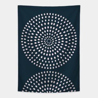 Boho Mid Century Dots 4 Tapestry