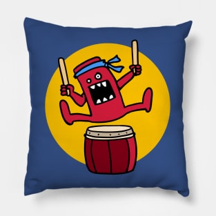 Taiko monster Pillow