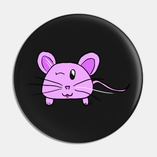 Taro the Mochi Mouse Pin