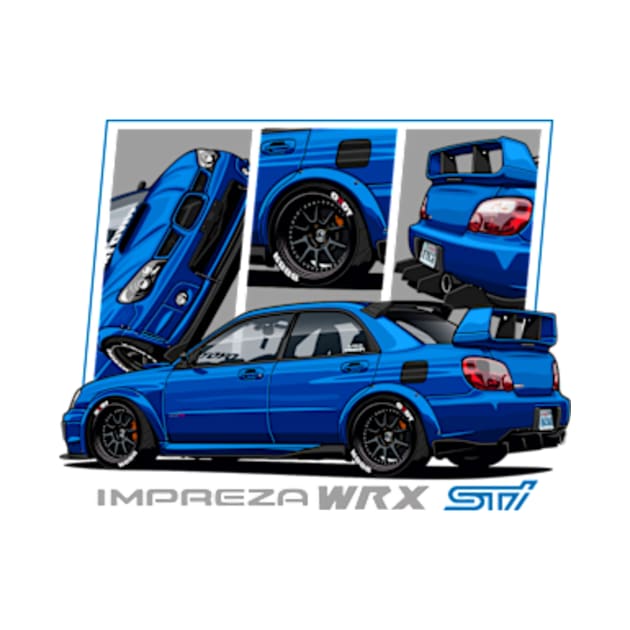 Impreza WRX STI Hawkeye, JDM Car by T-JD