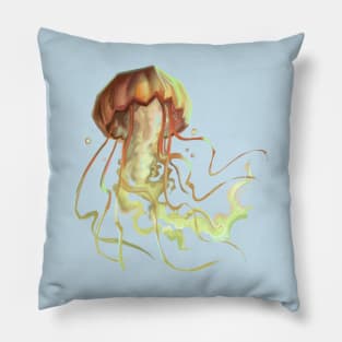 Black Sea nettle jellyfish Pillow