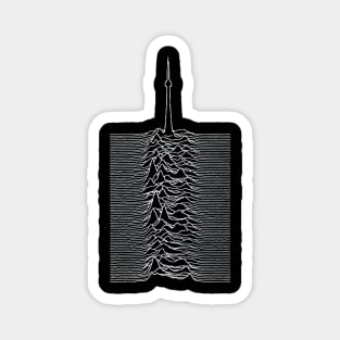 Joy Division Unknown Pleasures x CN Tower Magnet