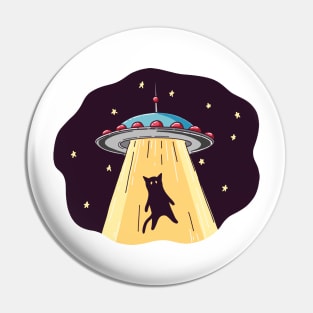 UFO Cat Pin