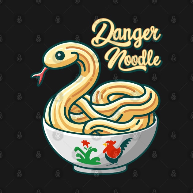 Danger Noodle in a bowl by don_kuma