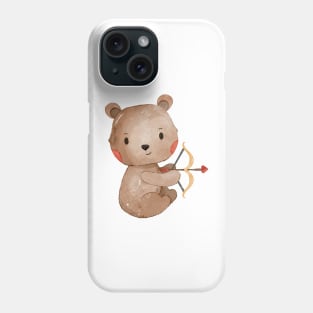 Cute Valentines Day Teddy Bear Phone Case