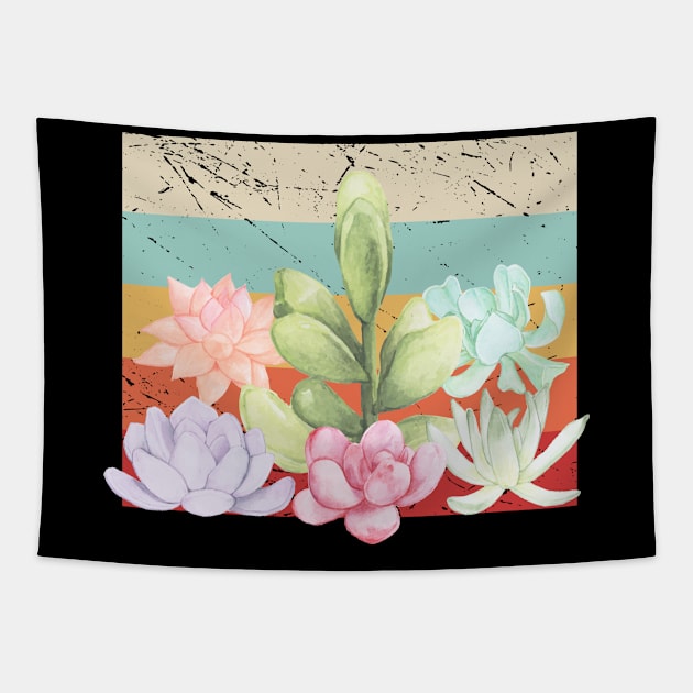 Cactus Plants Tapestry by beaching