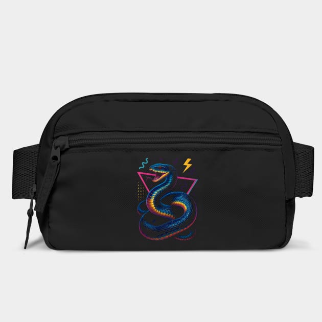 Retro Neon Rat Snake by Reptiq's Store
