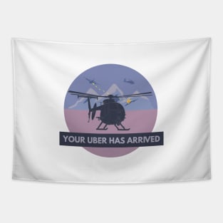 MH-6 Little Bird Helicopter Tapestry