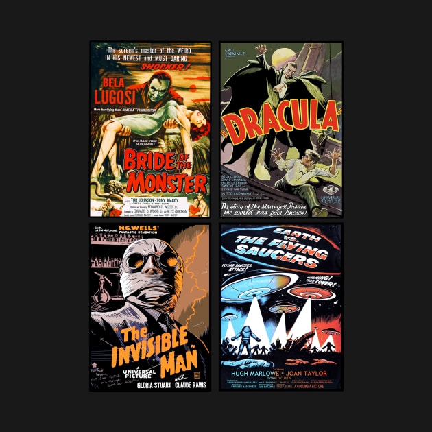 Vintage Horror Movies Collection #1 by RockettGraph1cs