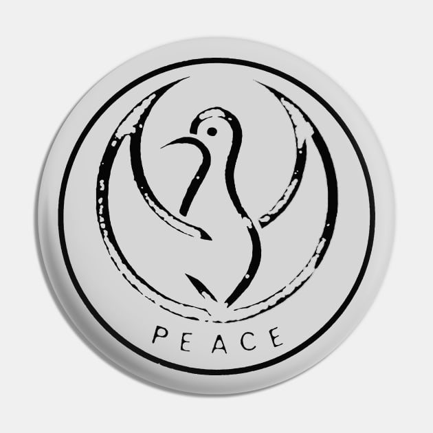 Omega Tribe - Freedom, Peace, & Unity Pin by Raksha