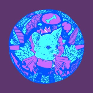 Blue Circle of the Chihuahua T-Shirt