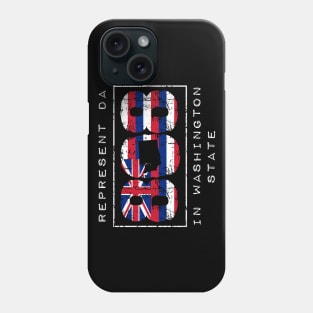 Rep Da 808 in Washington State by Hawaii Nei All Day Phone Case