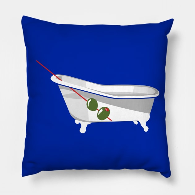 Bathtub Gin Pillow by I_Heart_Tour1