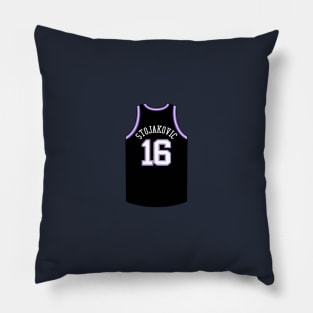 Predrag Stojakovic Sacramento Jersey Qiangy Pillow