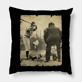 Hank Greenberg Faces Off Against Bob Feller, 1939 Pillow