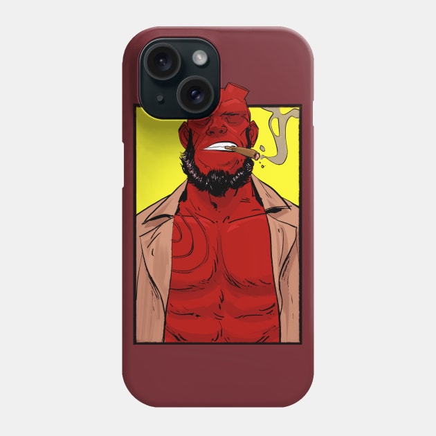 Hellboy Phone Case by markodjeska