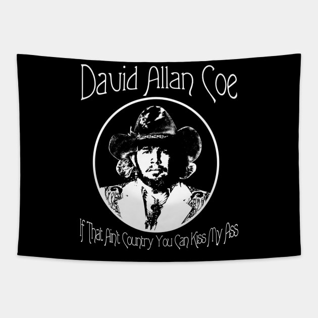 Day Gifts Allan Retro Classic Country Music Tapestry by FrancisMcdanielArt
