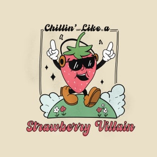 Cool Strawberry Summer Vibes T-Shirt