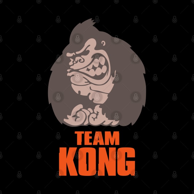 Godzilla vs Kong - Official Team Kong Neon by Pannolinno