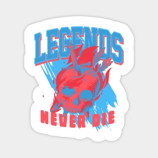 Legends Siren Red Sneaker Art Magnet