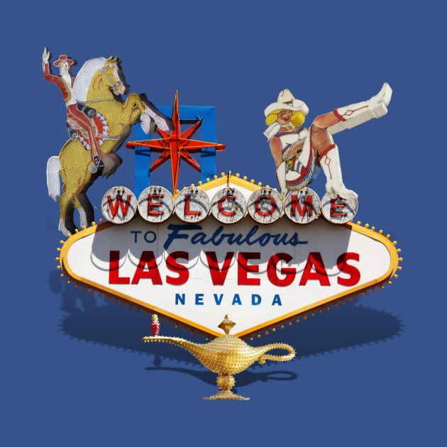 Las Vegas Welcome Sign by Gravityx9