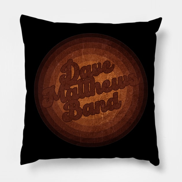 Dave Matthews Band - Vintage Style Pillow by Posh Men