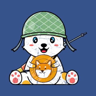 Shiba Inu Soldier T-Shirt
