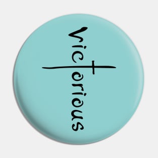 Victorious Cross Pin