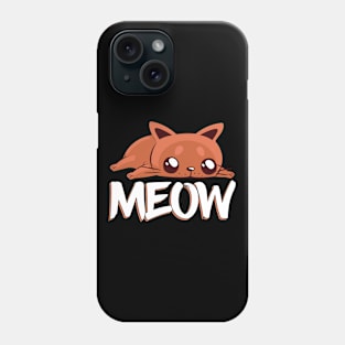 Bored Cat Phone Case