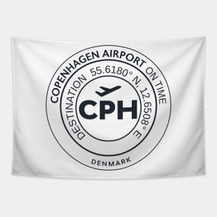 Airport code CPH Copenhagen Tapestry