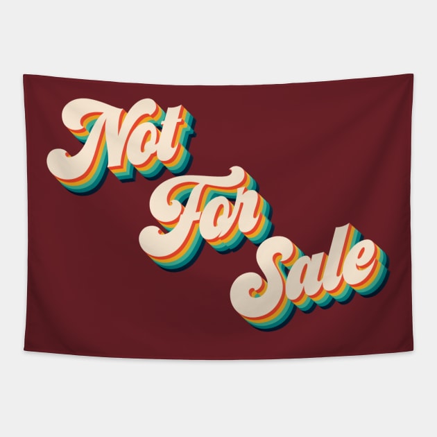 Not For Sale Tapestry by Arrow