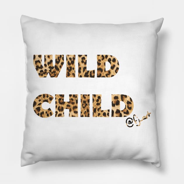 Wild Child Pillow by fjart