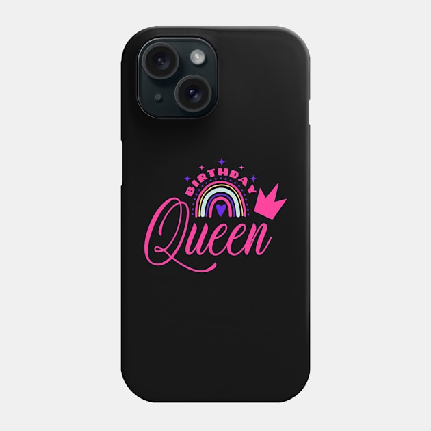 birthday queen Phone Case by DewaJassin