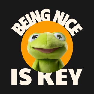 Being Nice is Key Funny T-Shirt