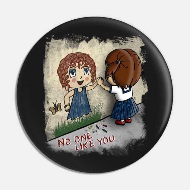 No one like you - Brunette Pin by lallama