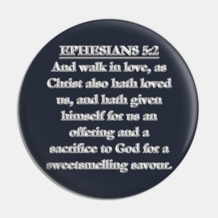 Ephesians 5:2 (KJV) Pin