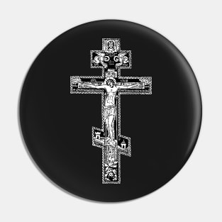 Russian Crucifix Pin