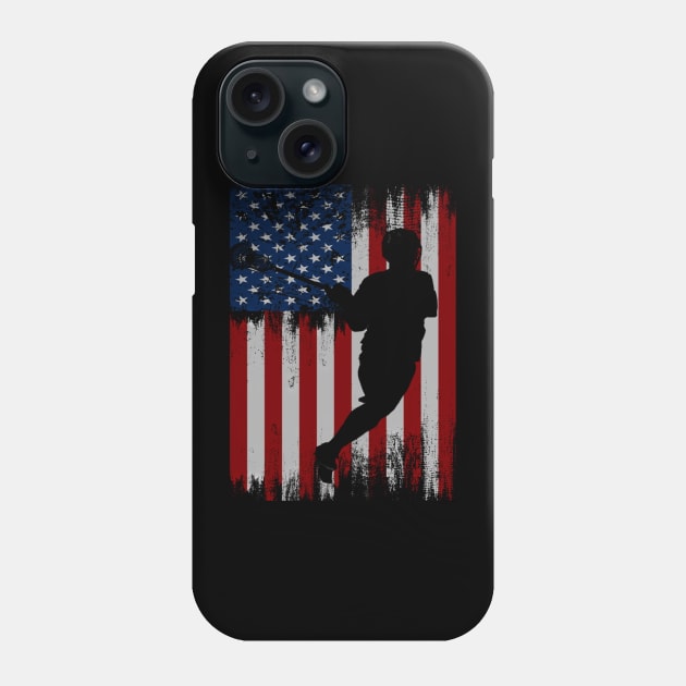 lacrosse american flag Phone Case by JayD World