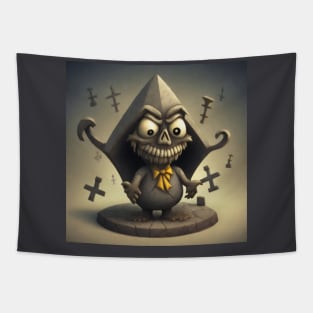 Gremlin priest Toothie Tapestry