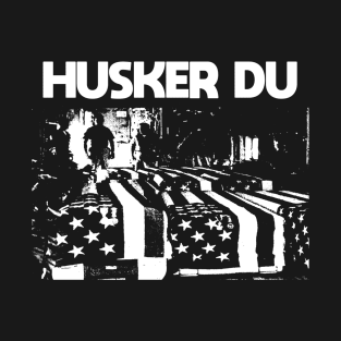 Husker Du - Black and white Vintage T-Shirt