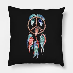 The Face of a Dreamcatcher Pillow