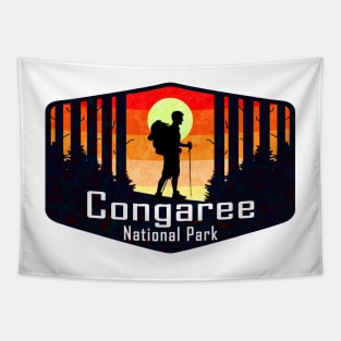 Congaree National Park South Carolina Hiking Hike Hiker Tapestry