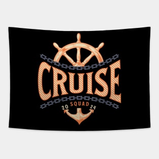 Cruise Squad 2024 Tapestry