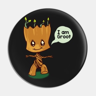 I am Groot Pin