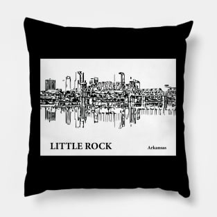 Little Rock - Arkansas Pillow