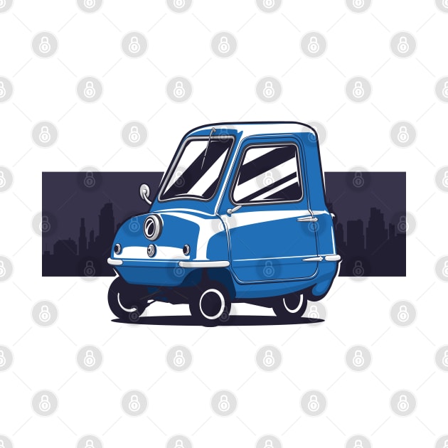 Blue Peel P50 Micro by KaroCars