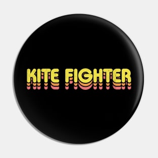 Retro Kite Fighter Pin