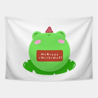 Christmas dodo the froggie Tapestry