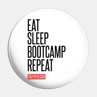 Eat. Sleep. Bootcamp. Repeat Pin