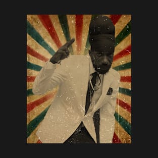 Sizzla // Photo Vintage Retro T-Shirt